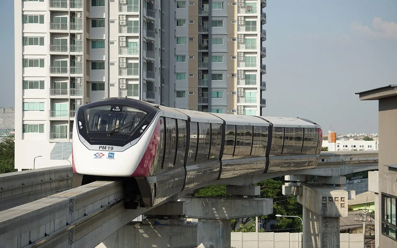MRT Pink Line monorail, Bangkok