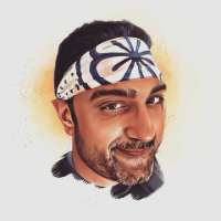 Mishfucious Say cover art: a portrait in a headband