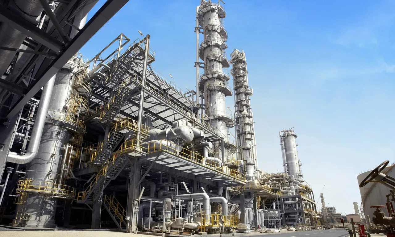 Petrochemical plant, Saudi Arabia