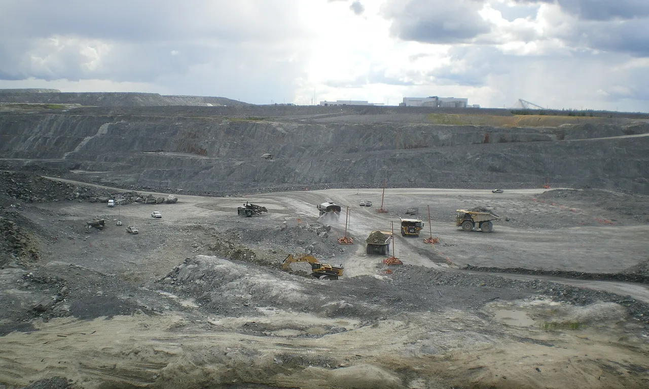 Open-pit gold mine, Malartic, Quebec